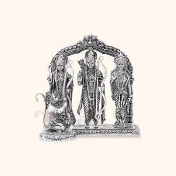 925 Silver Antique Ram Darbar 58 gms